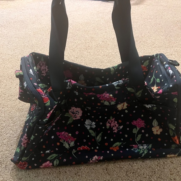 Vera Bradley Women's Recycled Lighten Up Reactive Travel Duffle Bag - Picture 3 of 5